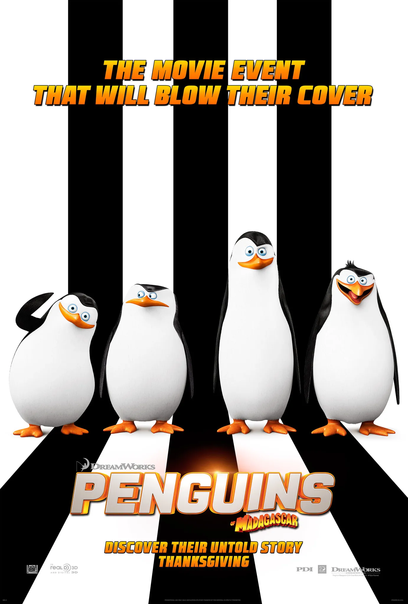  انیمیشن Penguins of Madagascar 2014