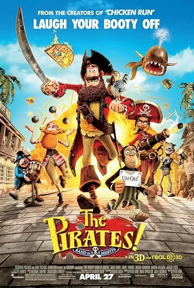  انیمیشن The Pirates! Band of Misfits 2012