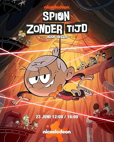  انیمیشن No Time to Spy: A Loud House Movie 2024